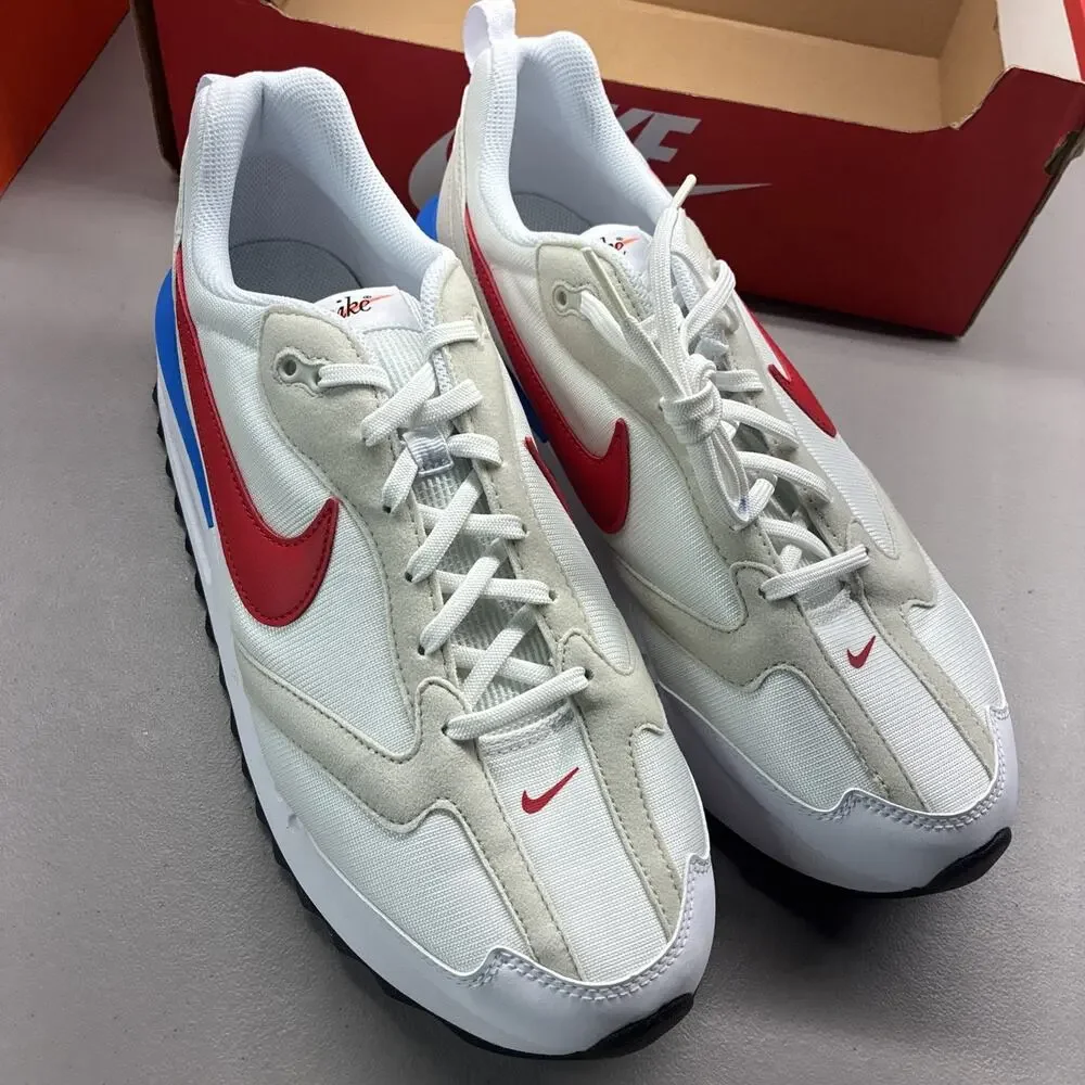 Nike Air Max Dawn Men's White Blue Red Running Sneakers DM0013-100 Size 13 - Picture 3 of 7